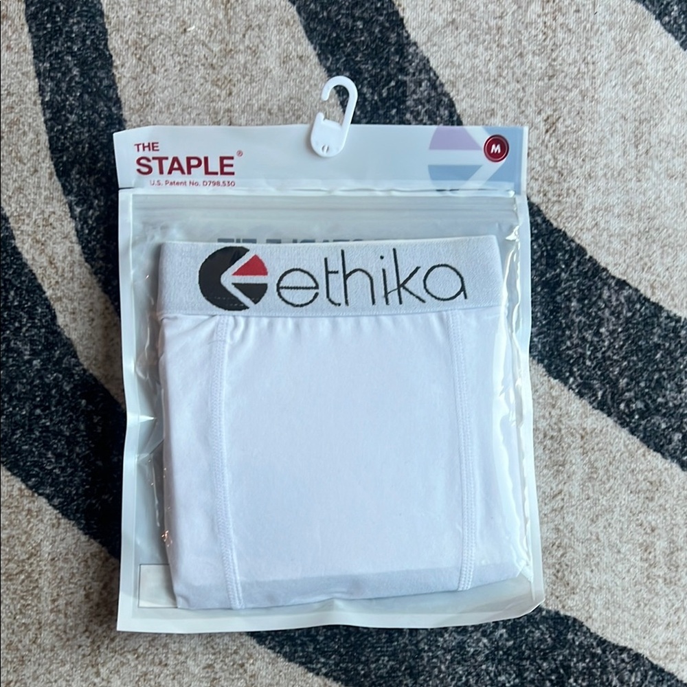 Ethika White Boxer Briefs Premium Comfort